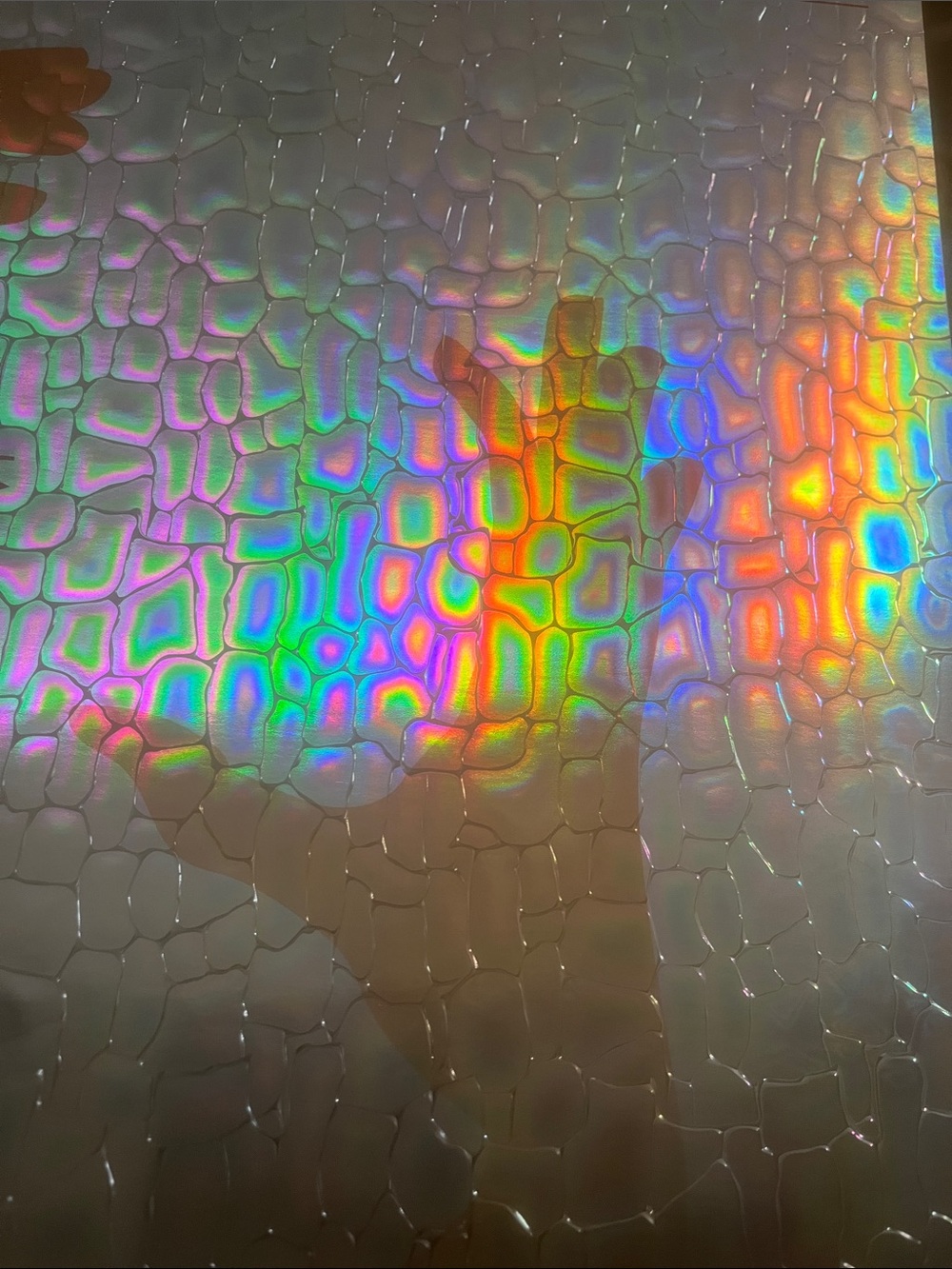 Holographic Pebble 2026 Paper Squares Shiny 4.5x4.5